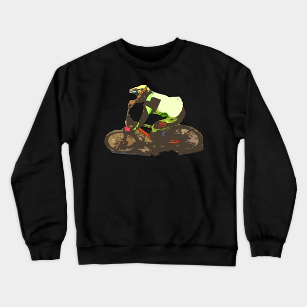 mtb Crewneck Sweatshirt by rickylabellevie